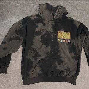 ALF tye dye Pac-Man hoodie size XL